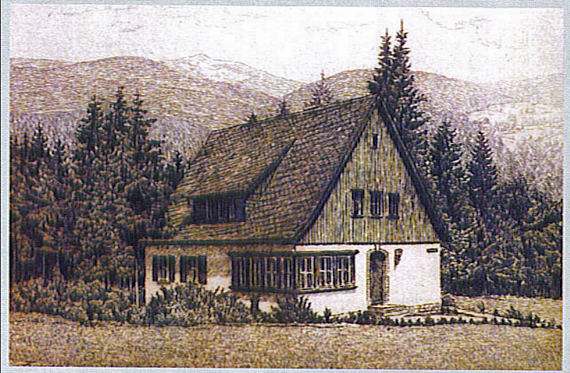 Dom Fuchswinkel Ericha Fuchsa w Przesiece w 1938 roku